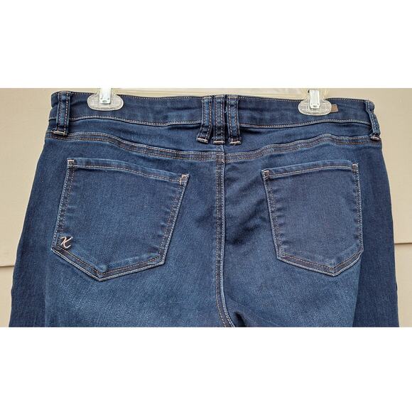 KUT from the Kloth MIA Toothpick Skinny Blue Jeans Cotton Lyocel Poly Spandex 10 - Picture 10 of 10